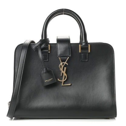 Saint Laurent Calfskin Monogram Baby Cabas Black 1 of 12