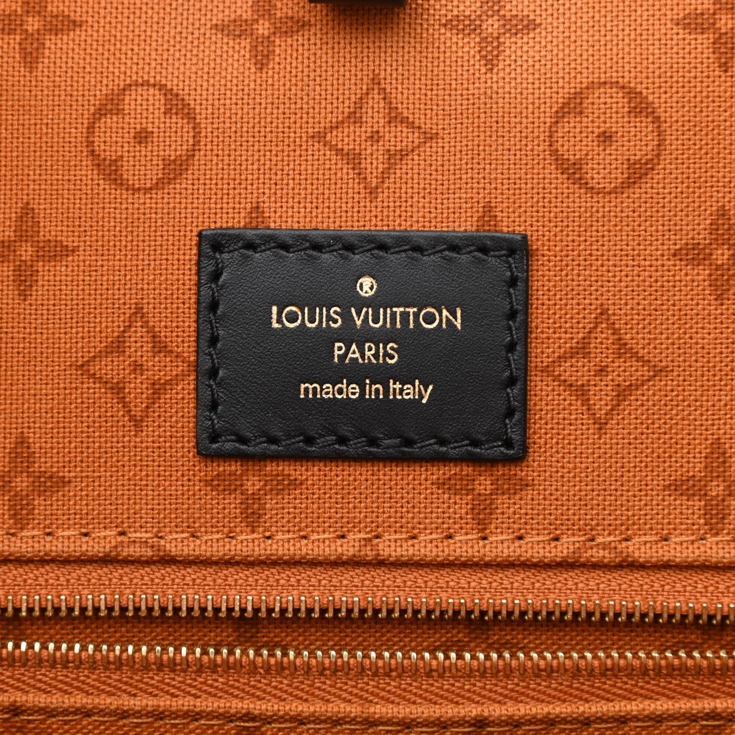 Louis Vuitton Monogram Giant Crafty Onthego GM Crème Caramel 6 of 10