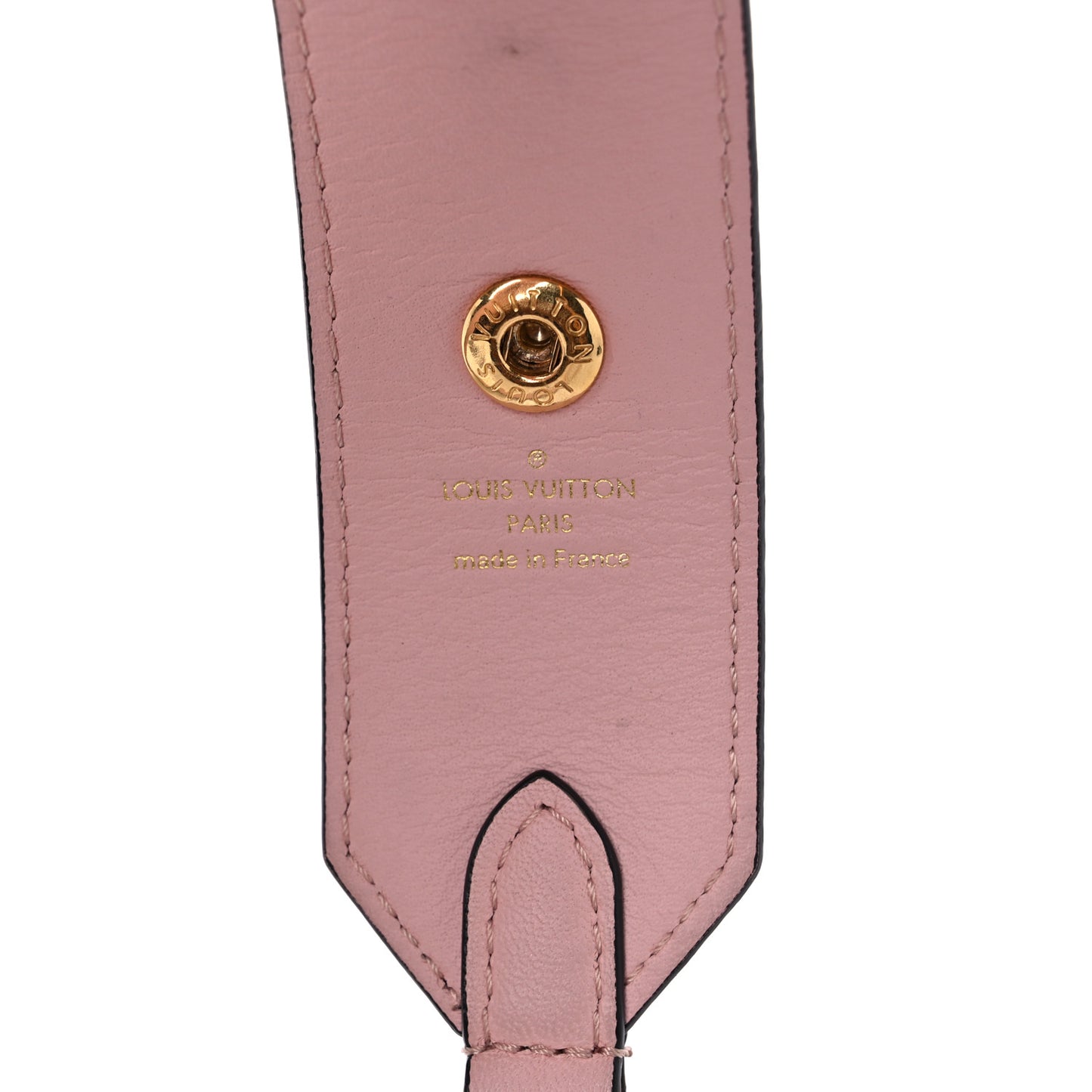 Monogram Adjustable Bandouliere Shoulder Strap Rose Ballerine