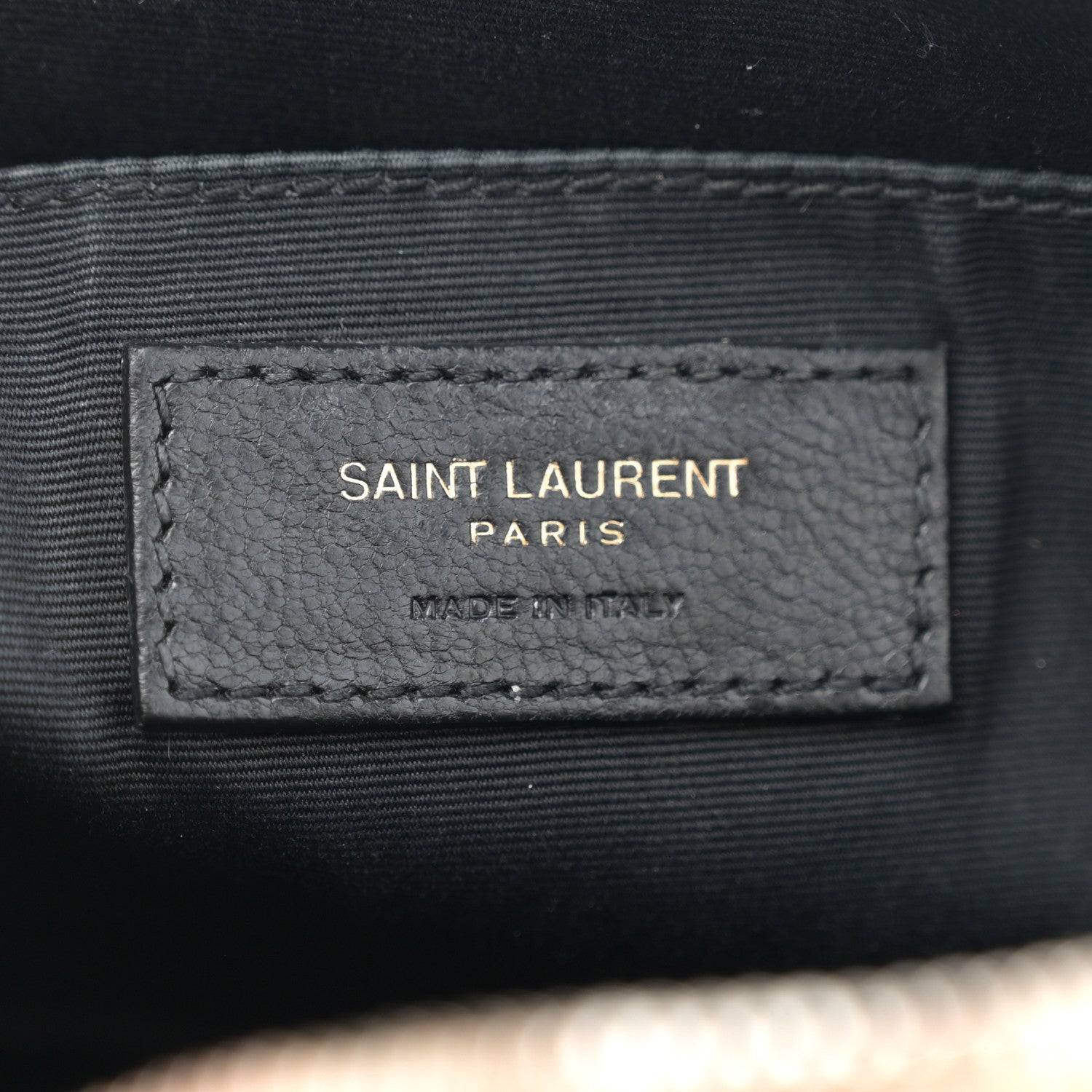 Saint Laurent Calfskin Matelasse Monogram Lou Camera Bag Nude Powder 6 of 14
