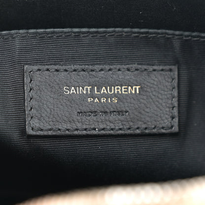 Saint Laurent Calfskin Matelasse Monogram Lou Camera Bag Nude Powder 6 of 14