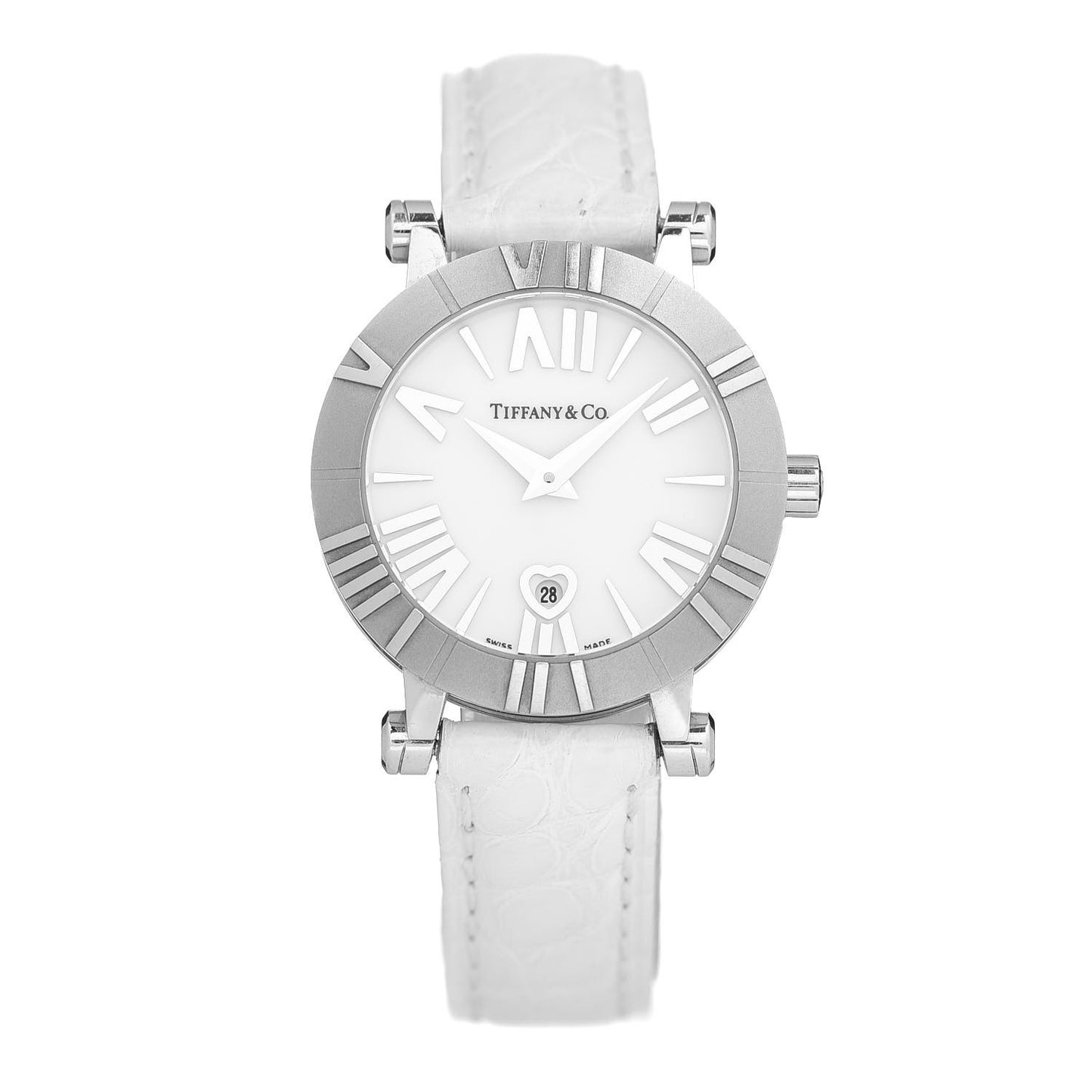 Stainless Steel Alligator 30mm Atlas Quartz Watch