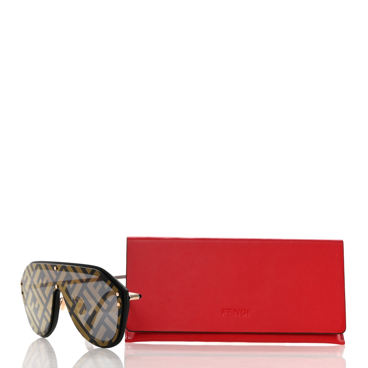FF Fabulous Shield Sunglasses FF M0039/G/S Black