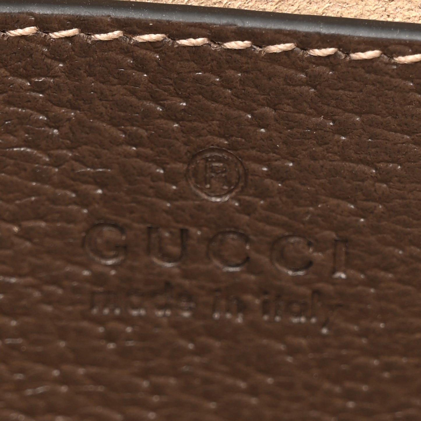 GG Supreme Monogram Web Mini Ophidia Shoulder Bag Brown