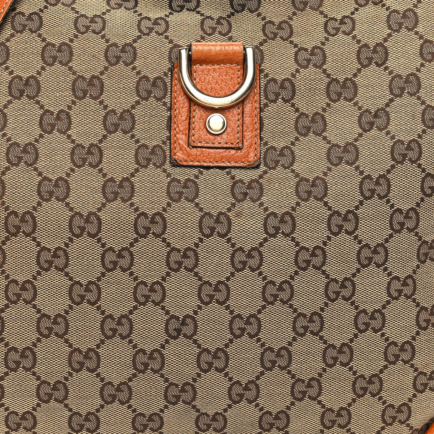 Monogram Abbey Messenger Bag Tan