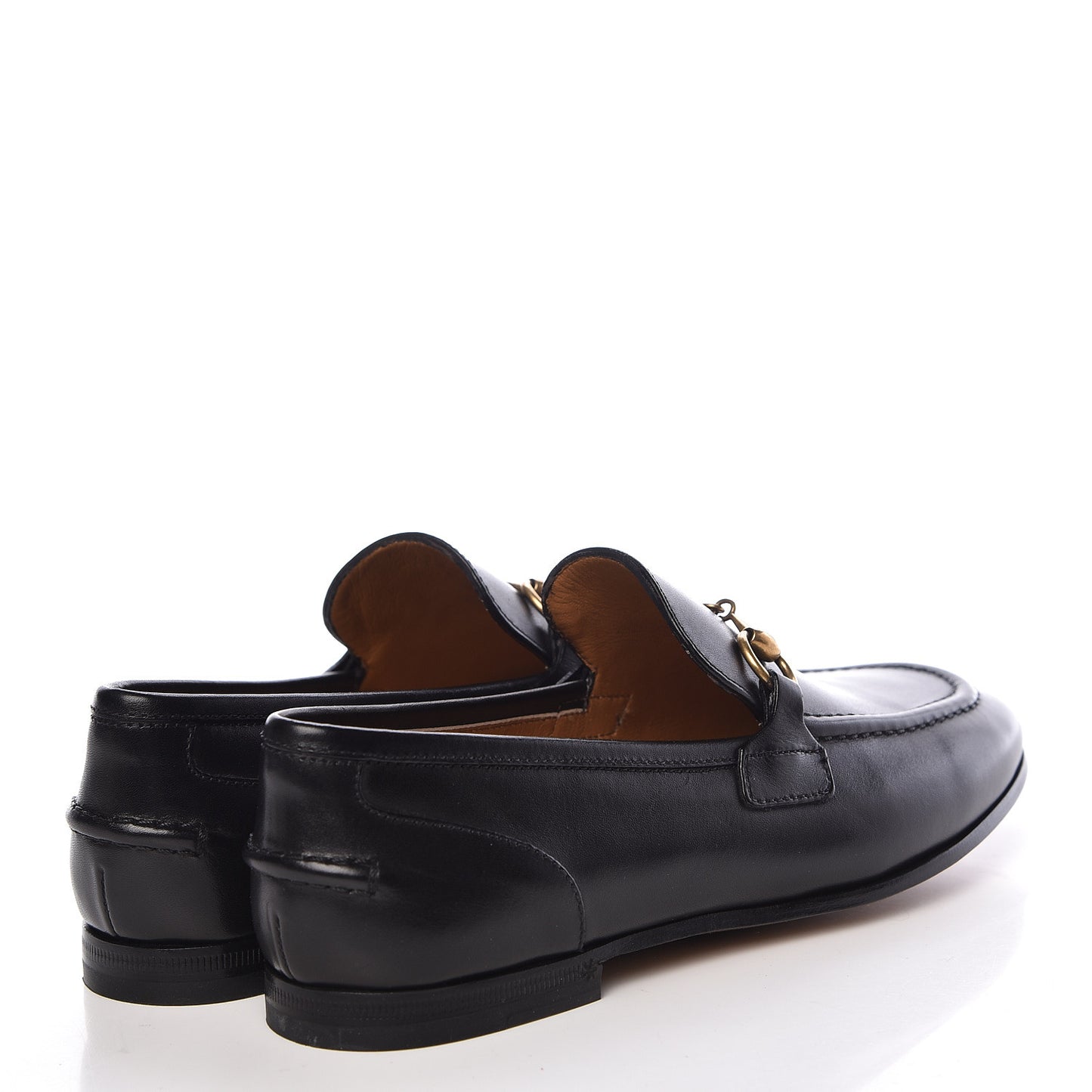 Calfskin Womens Jordaan Loafers 35 Black