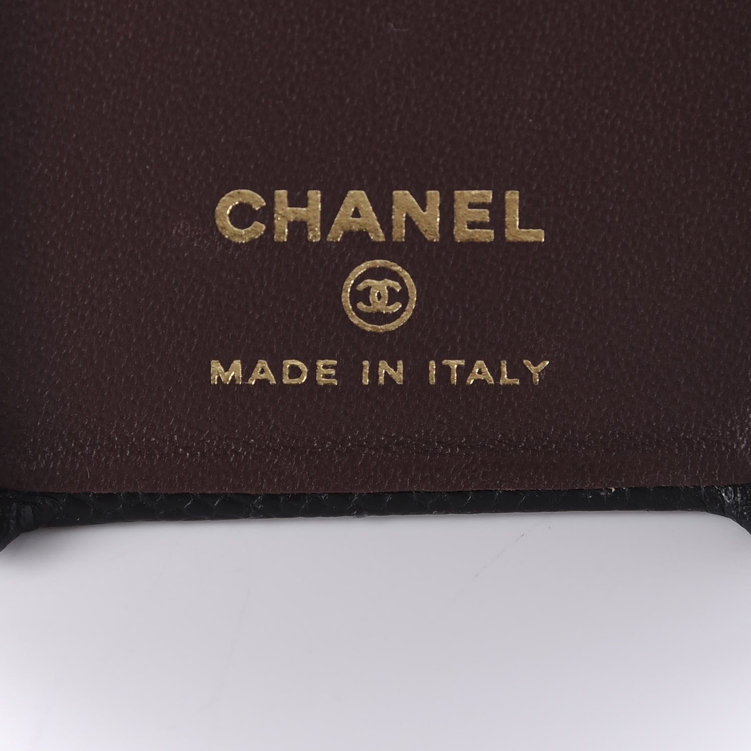 Chanel Caviar Quilted iPhone X Coco Tech Case Black 8 of 10