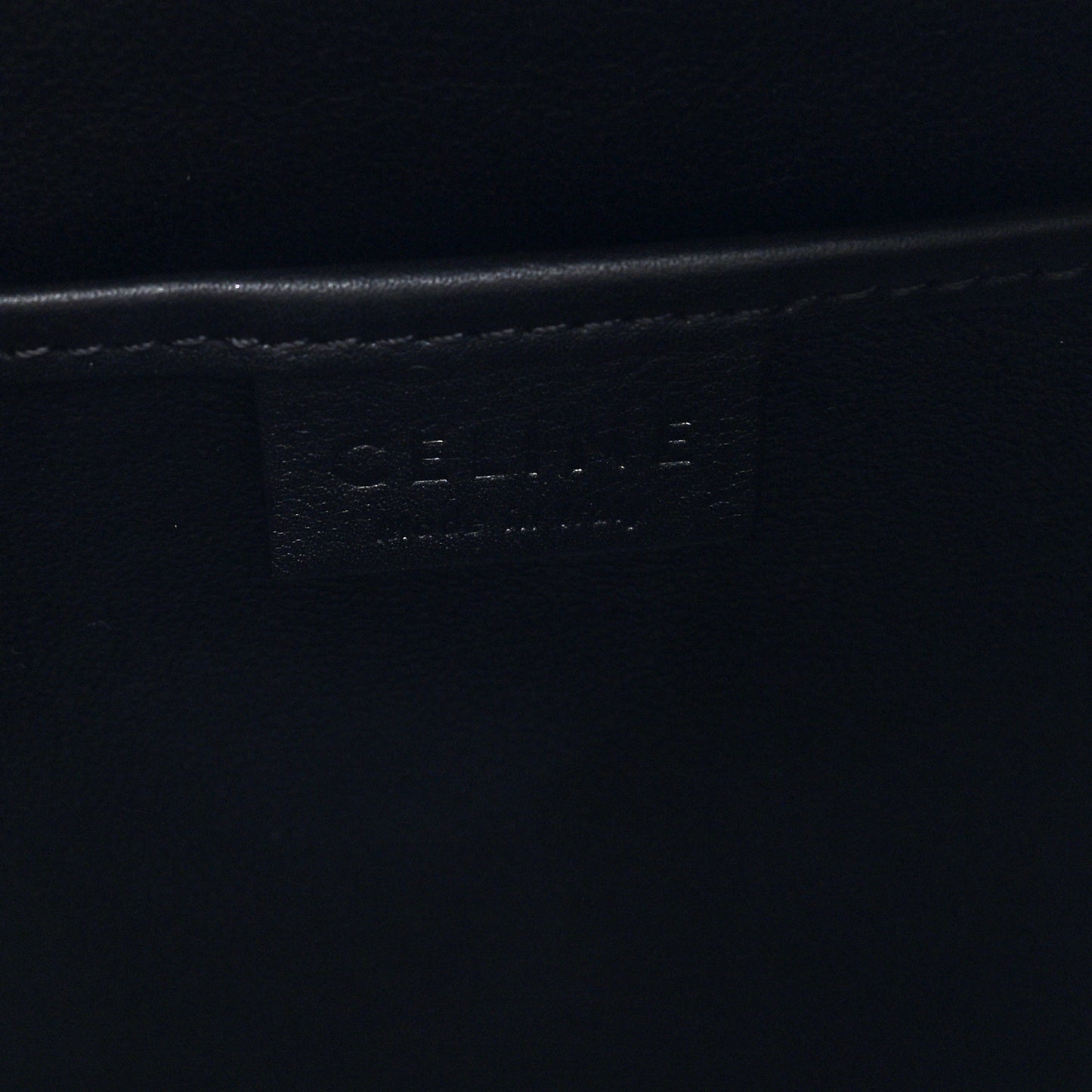 Smooth Calfskin Nano Luggage Black
