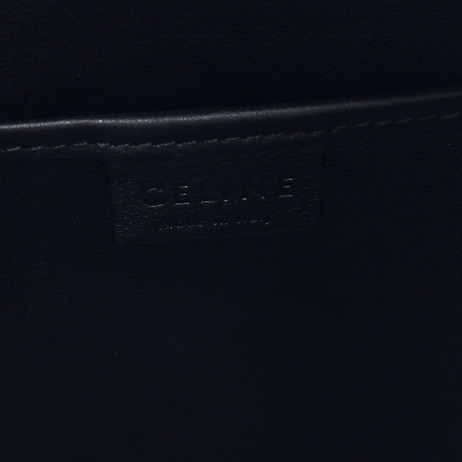 Celine Smooth Calfskin Nano Luggage Black 6 of 10