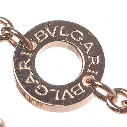 Bulgari 18K Rose Gold Black Ceramic B.Zero1 Pendant Necklace 5 of 6