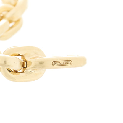 David Yurman 18K Yellow Gold 6.5mm Deco Link Bracelet 4 of 4