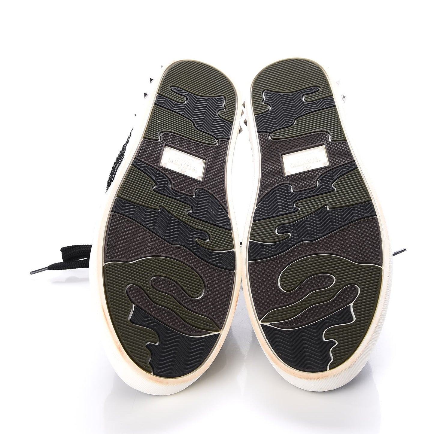 Calfskin Glitter Flycrew Sneakers 36 Black