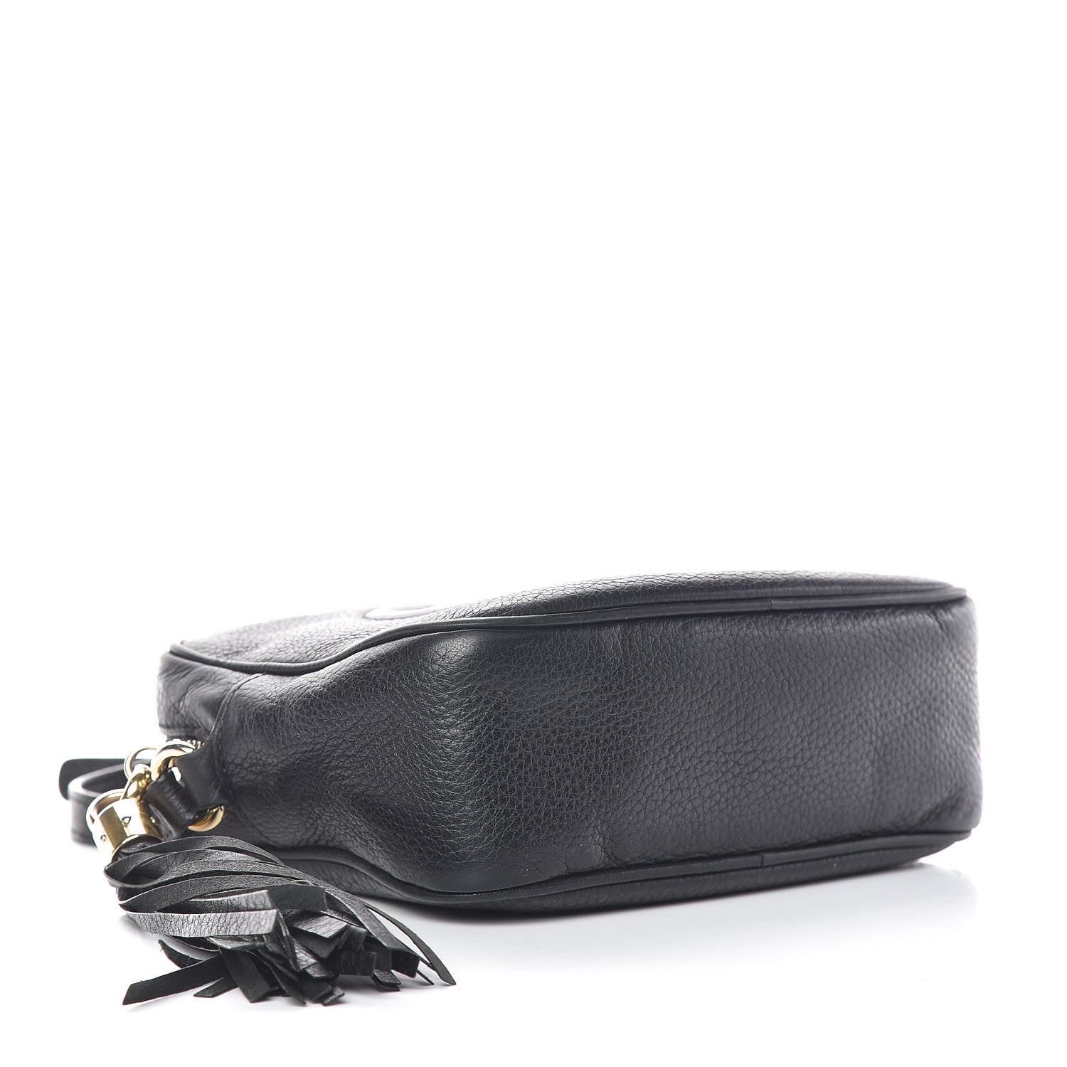 Gucci Pebbled Calfskin Small Soho Disco Bag Black 4 of 23