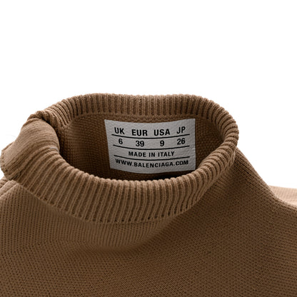 Balenciaga Technical 3D Recycled Knit Womens Speed 2.0 Sneakers 39 Monocolor Beige 6 of 10