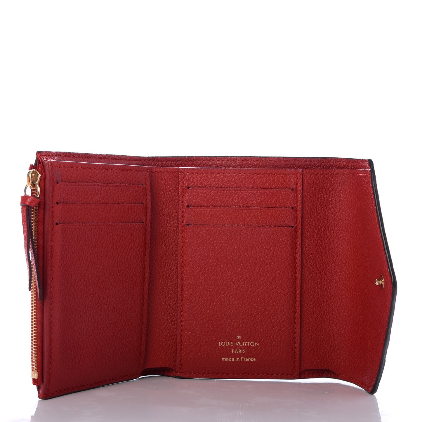 Empreinte Victorine Wallet Scarlet