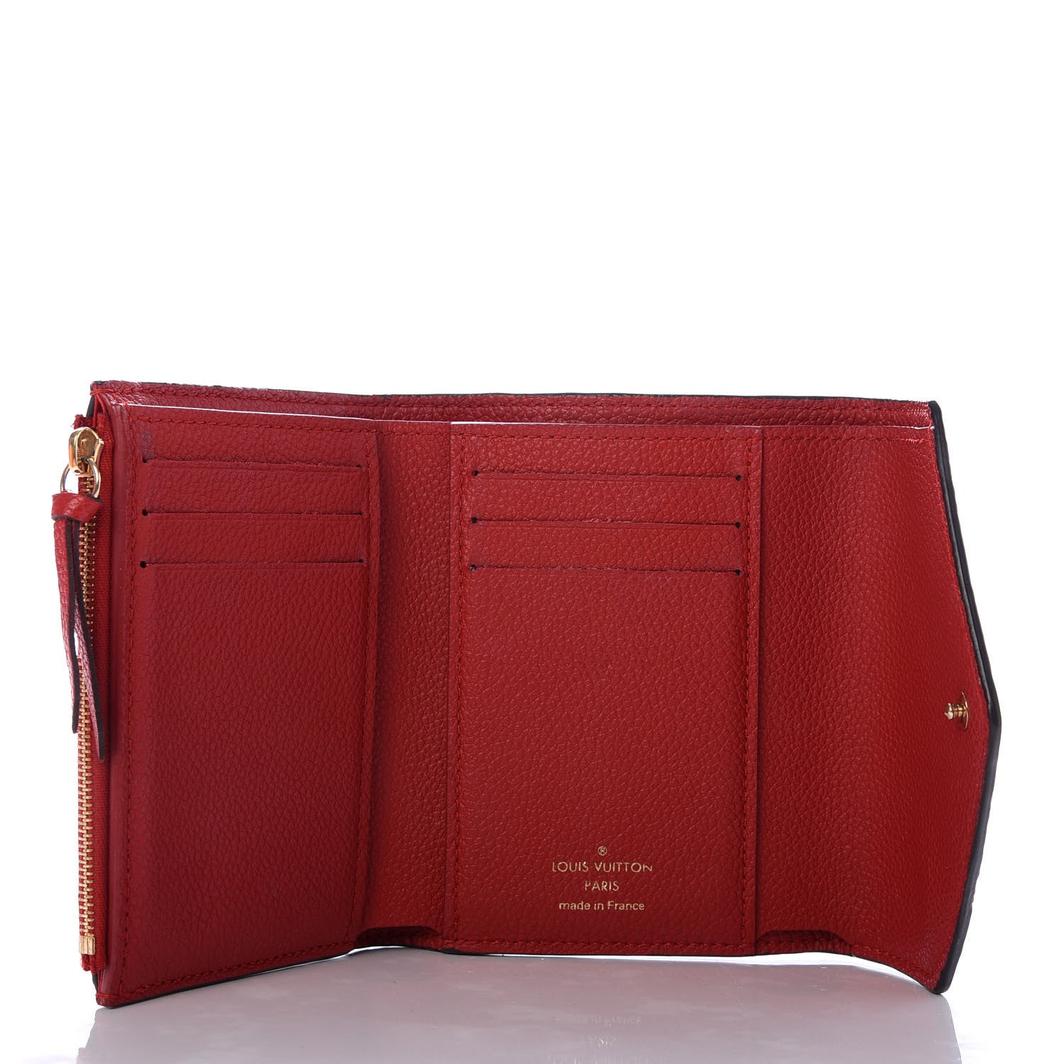 Louis Vuitton Empreinte Victorine Wallet Scarlet 5 of 8