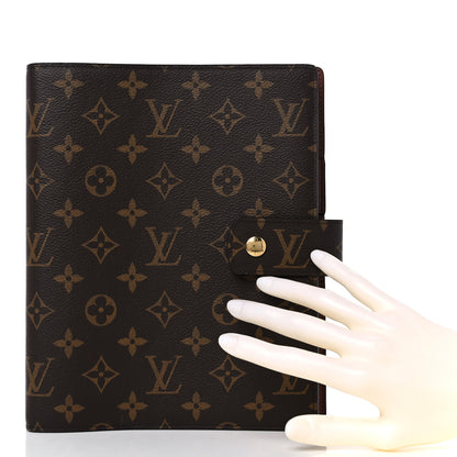 Louis Vuitton Monogram Large Ring Agenda Cover 2 of 13
