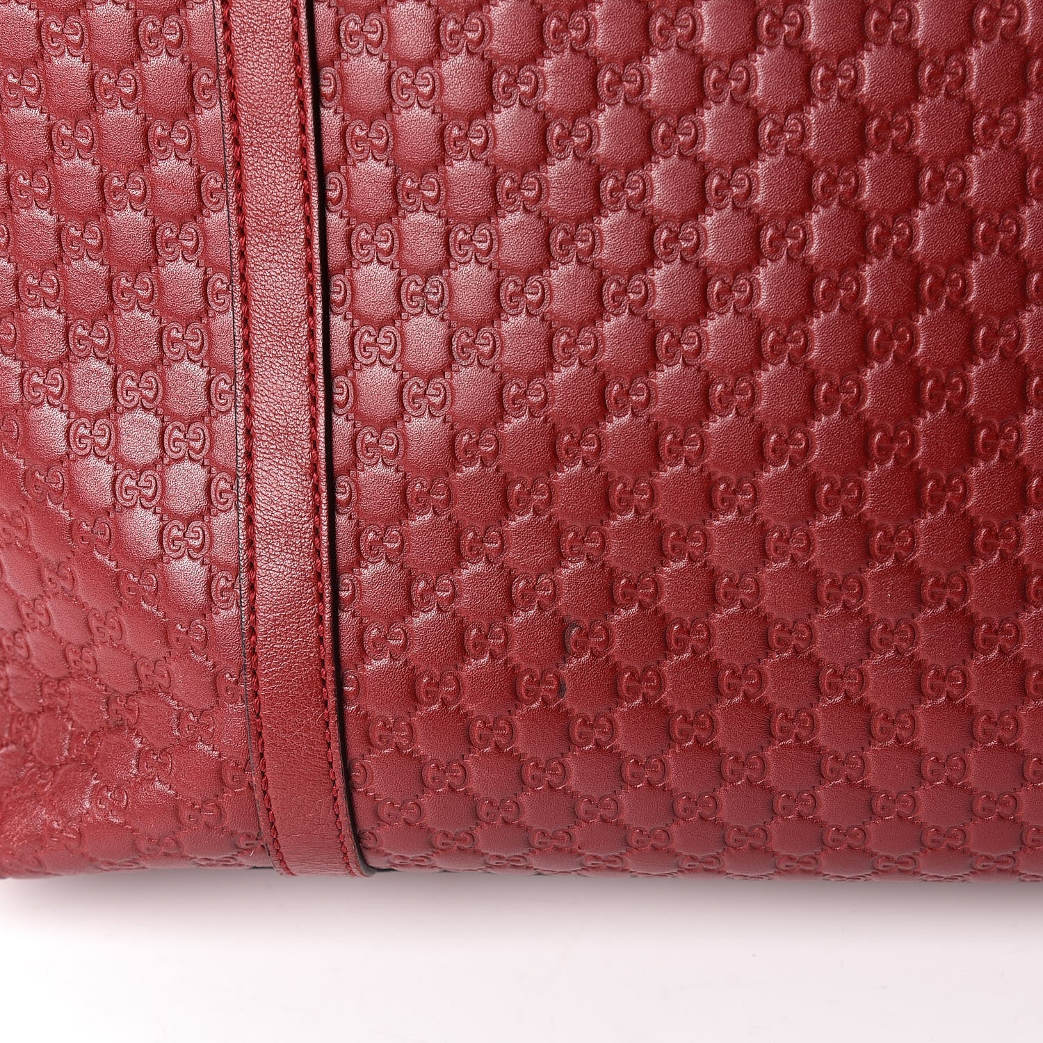 Gucci Soft Microguccissima Dome Satchel Red 19 of 19