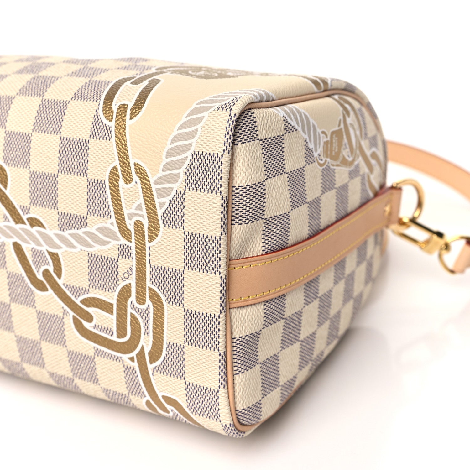 Louis Vuitton Damier Azur Nautical Speedy Bandouliere 25 9 of 10