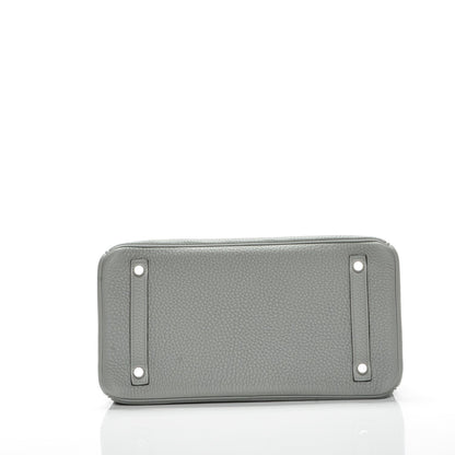 Hermes Togo Birkin 30 Gris Mouette 6 of 24