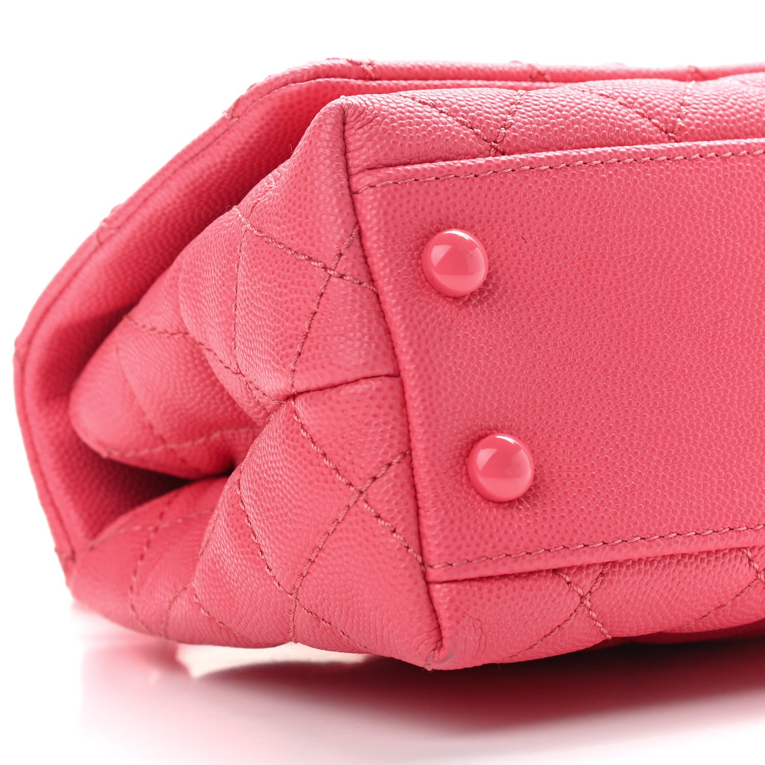 Chanel Caviar Quilted Incognito Extra Mini Coco Handle Flap Pink 8 of 9