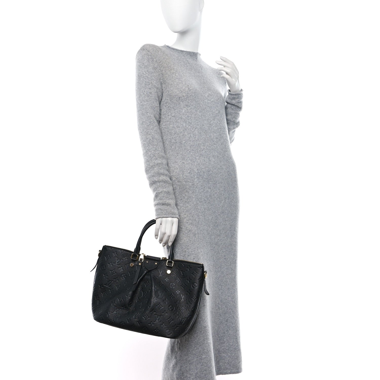 Louis Vuitton Empreinte Mazarine MM Black 2 of 11