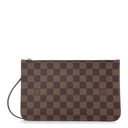 Louis Vuitton Damier Ebene Neverfull MM GM Pochette 1 of 7