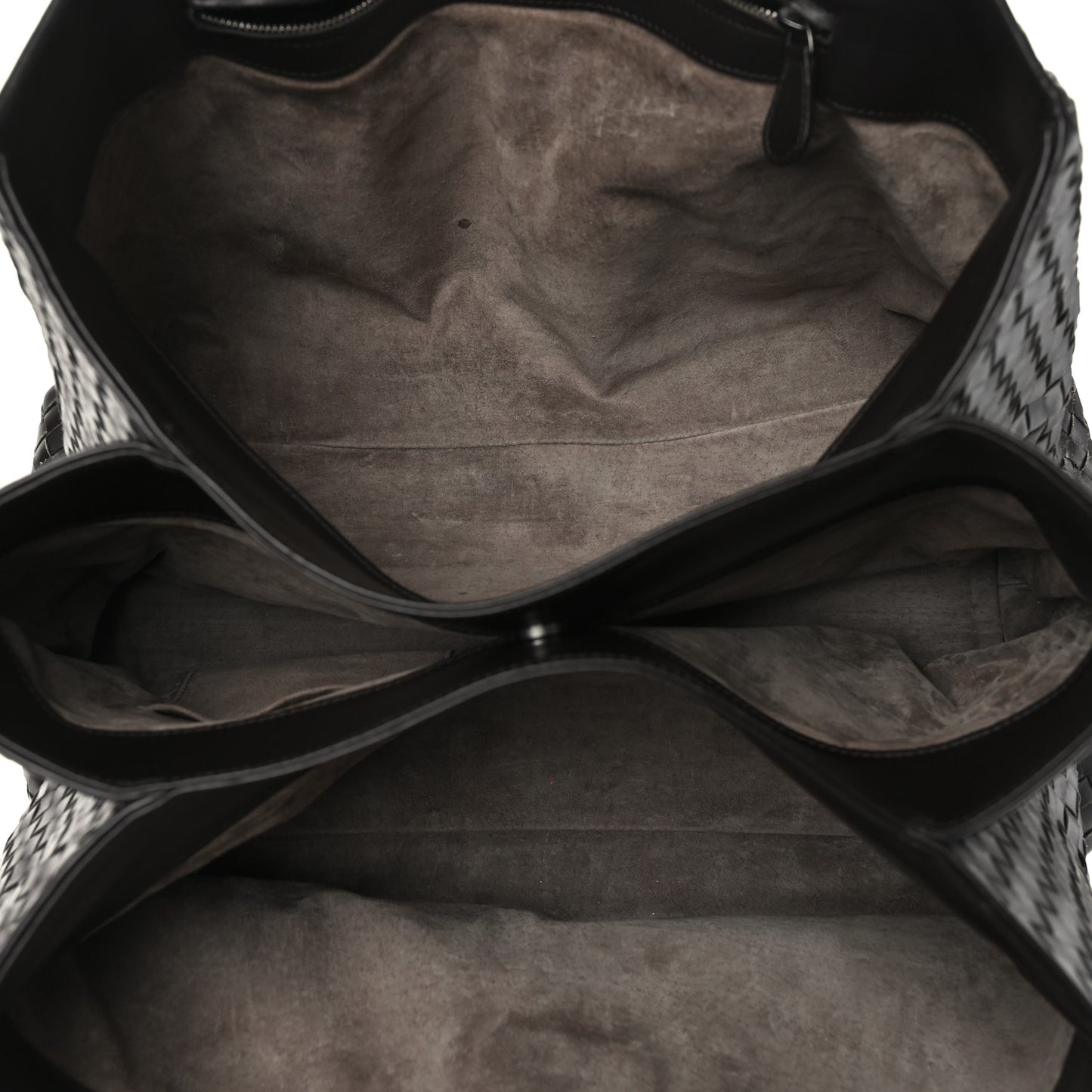 Nappa Intrecciato Medium Roma Tote Moro