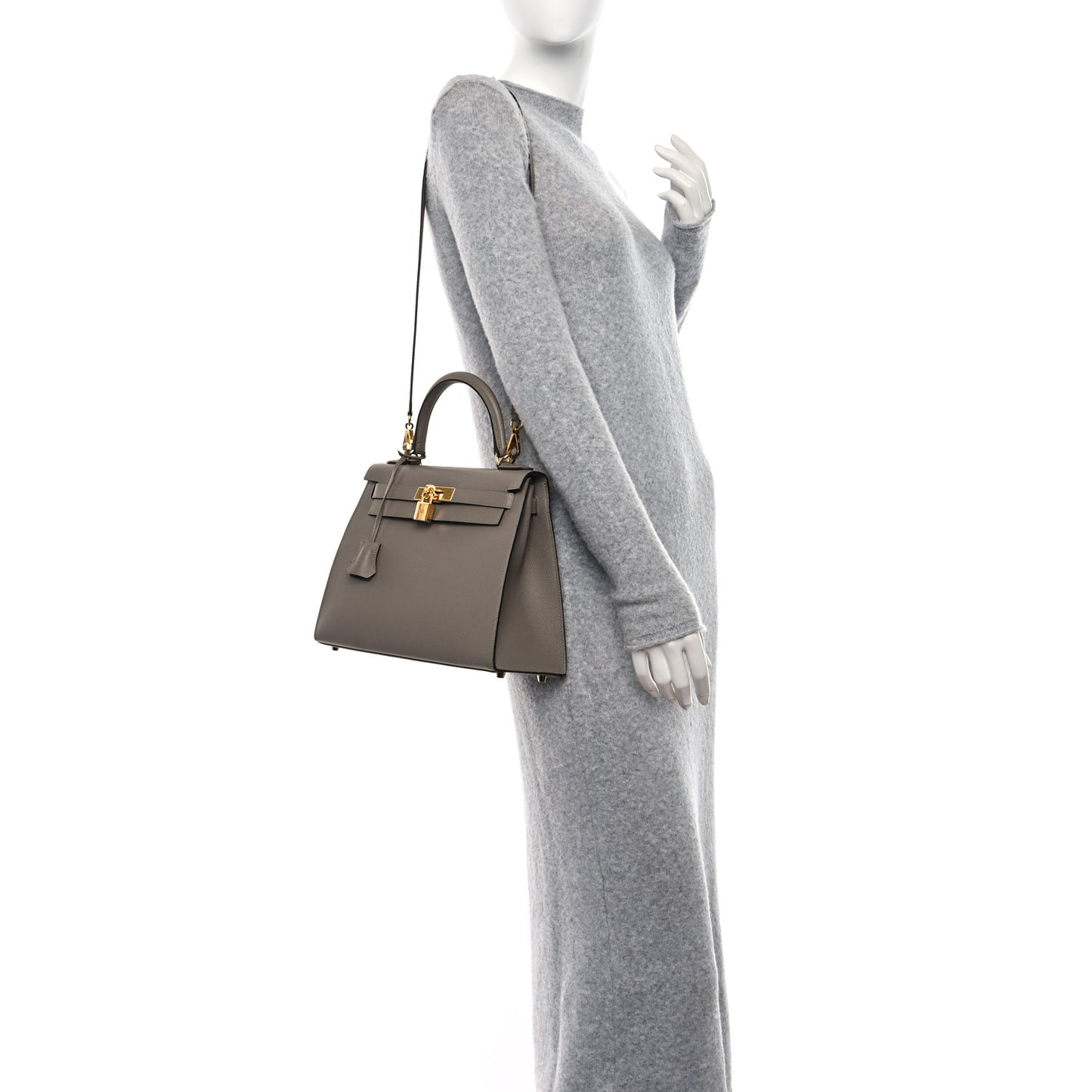 Epsom Kelly Sellier 28 Gris Asphalte