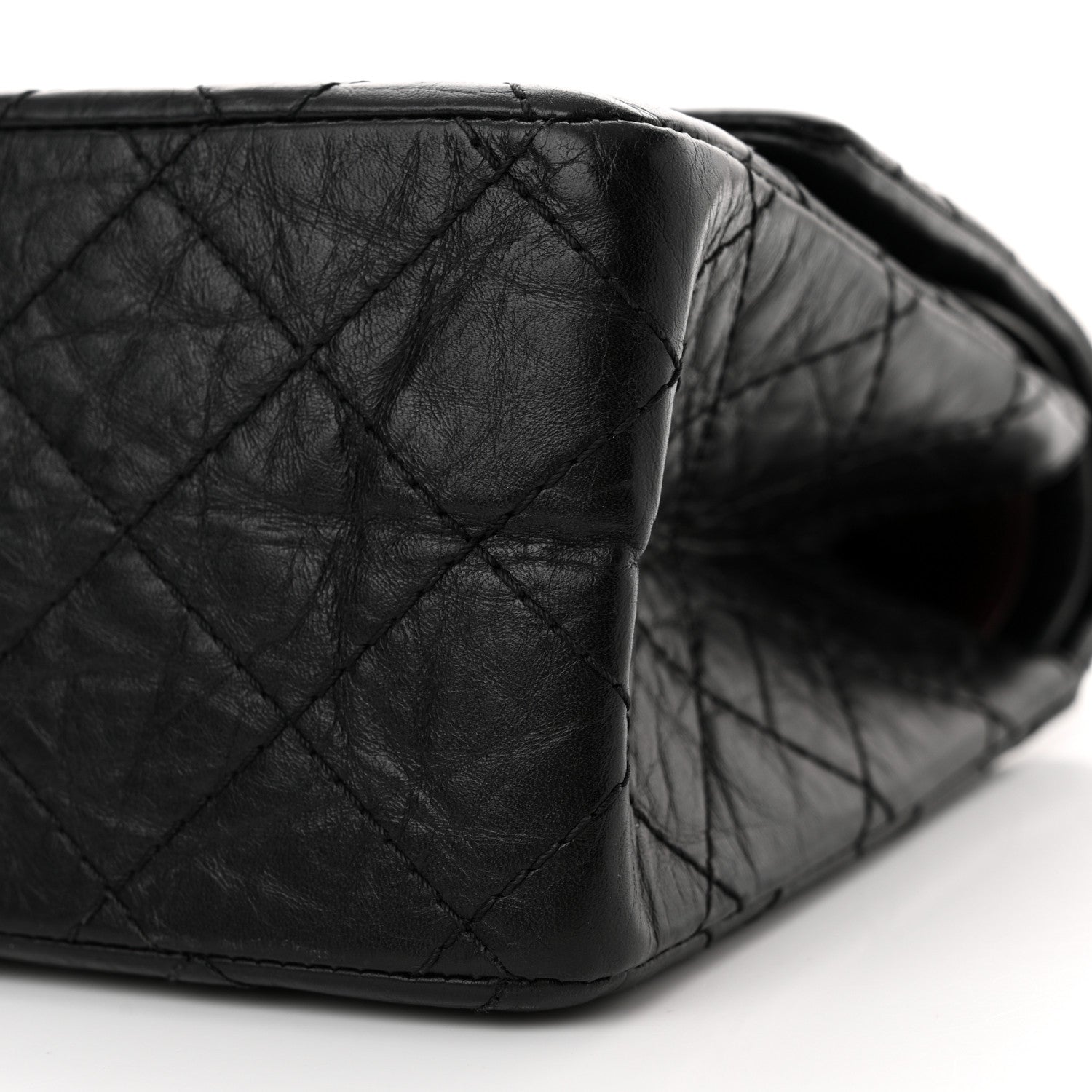 Chanel Aged Calfskin Quilted 2.55 Reissue 226 Flap Black 10 of 13