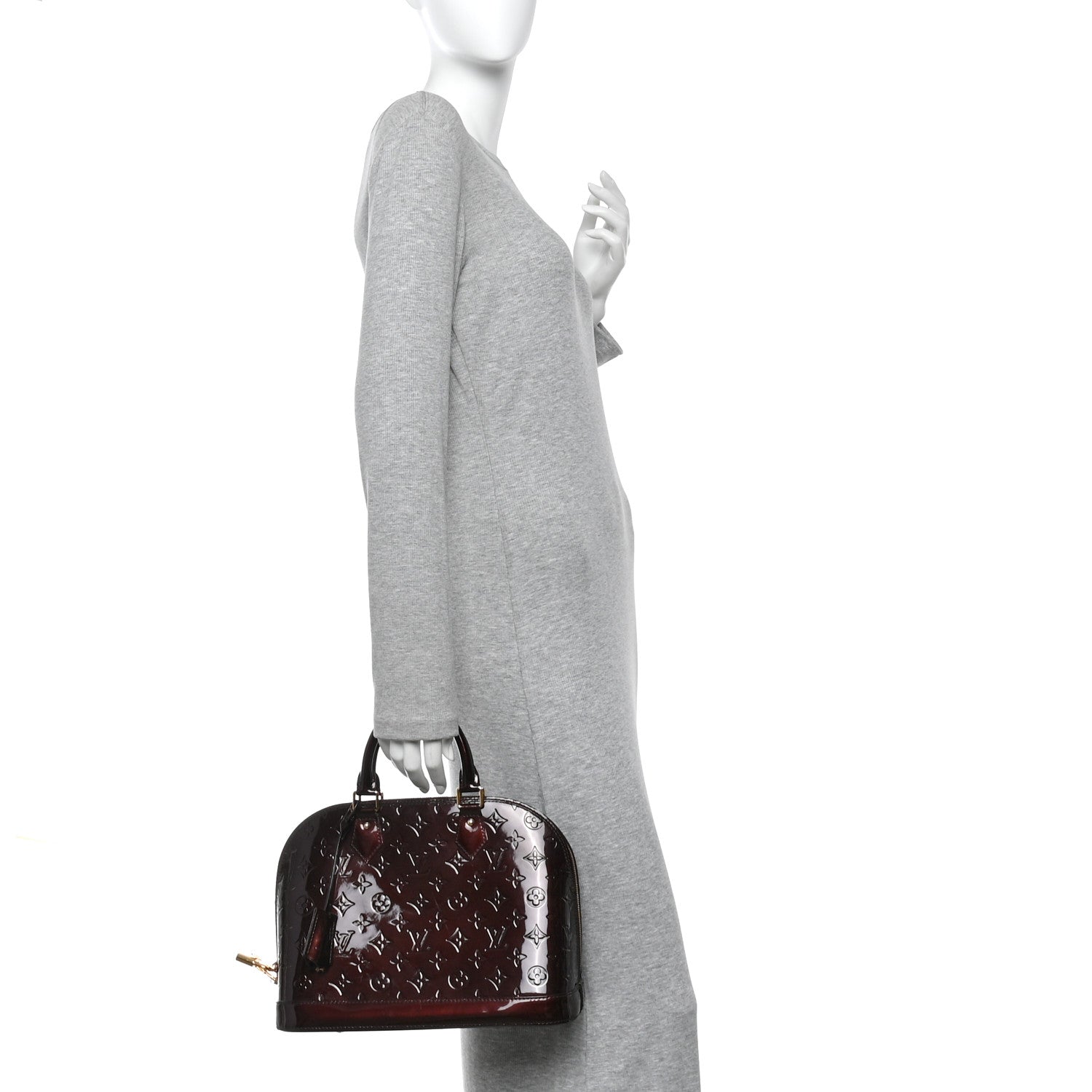 Louis Vuitton Vernis Alma PM Amarante 2 of 9