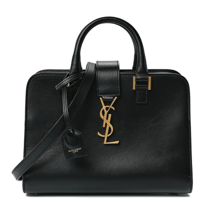 Saint Laurent Calfskin Monogram Baby Cabas Black 1 of 13