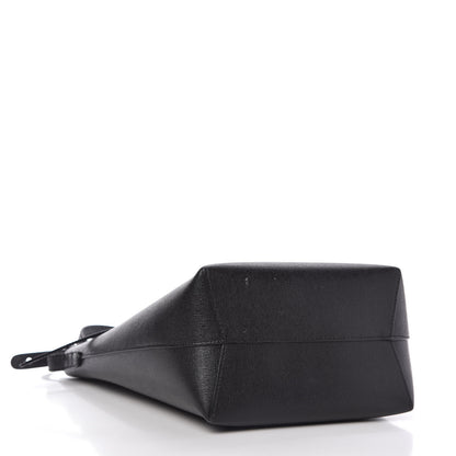 Mansur Gavriel Saffiano Mini Bucket Bag Black 4 of 10