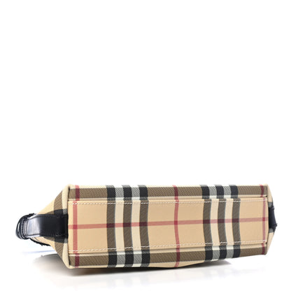 Burberry Vintage Check Shoulder Bag Black 3 of 4