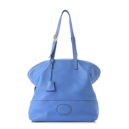 Fendi Calfskin Romano Selleria 2Bag Blue 1 of 9