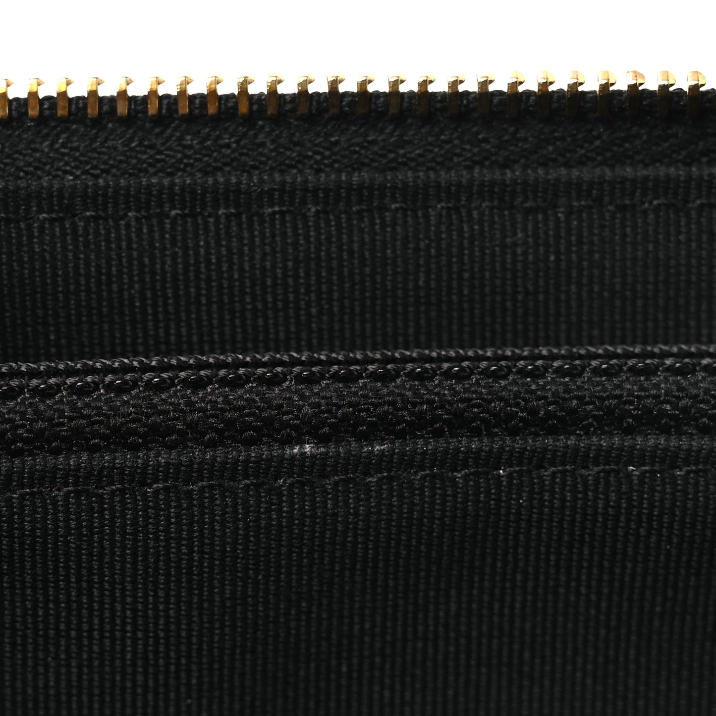 Caviar Quilted Polly Pocket Pouch Black