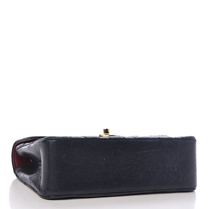 Chanel Lambskin Quilted Mini Flap Navy 4 of 12
