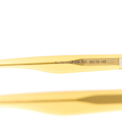 Saint Laurent Transparent Acetate S 462 Sulpice Sunglasses Yellow 5 of 9