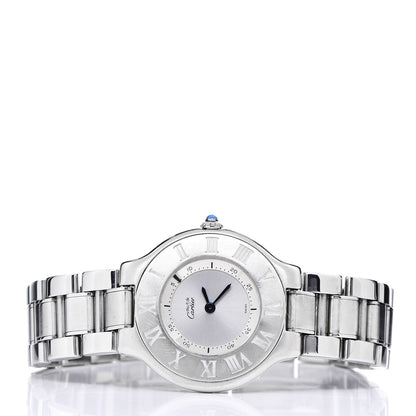 Cartier Stainless Steel 31mm Must De 21 Quartz Watch 3 of 7