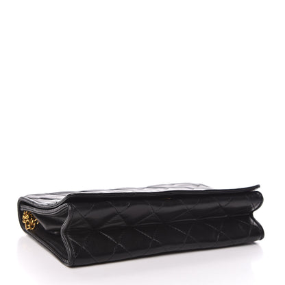 Chanel Lambskin Small Multi Chain Single Flap Black 4 of 12