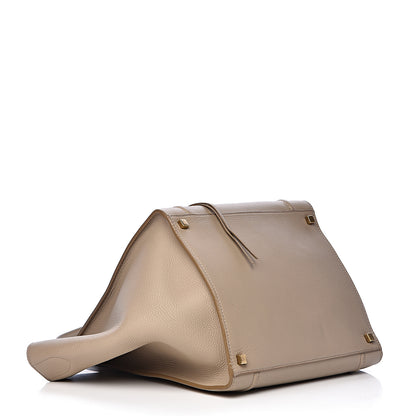 Celine Supple Calfskin Medium Phantom Luggage Beige 4 of 13