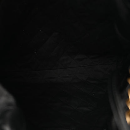 Chanel Shiny Calfskin Double Pocket Quilted Chanel 22 Black 5 of 11