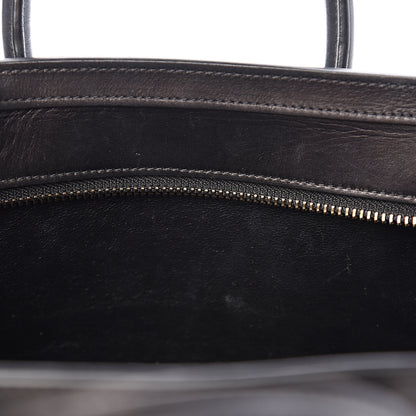 Celine Satin Calfskin Nano Tri-Color Luggage Dark Grey 7 of 10