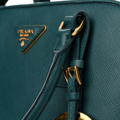 Prada Saffiano Lux Medium Promenade Tote Ottanio 15 of 15