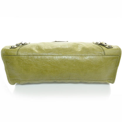 Balenciaga Chevre City Dolma Green RH 5 of 11
