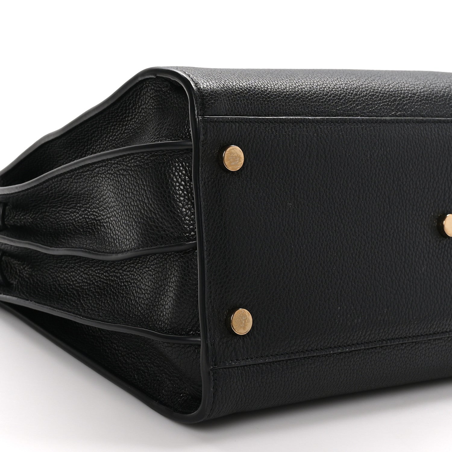 Saint Laurent Grained Calfskin Small Supple Sac De Jour Black 11 of 12