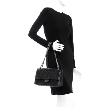 Chanel Caviar 2.55 Reissue 226 Flap Black 3 of 9