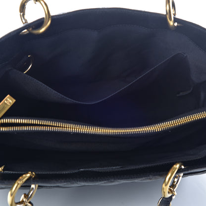 Chanel Caviar Quilted Grand Shopping Tote GST Black 7 of 23