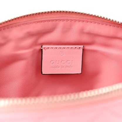 Gucci Calfskin Matelasse Large GG Marmont Pouch Cosmetic Case Wild Rose 6 of 8