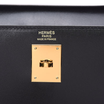Hermes Box Kelly Sellier 32 Black 9 of 32